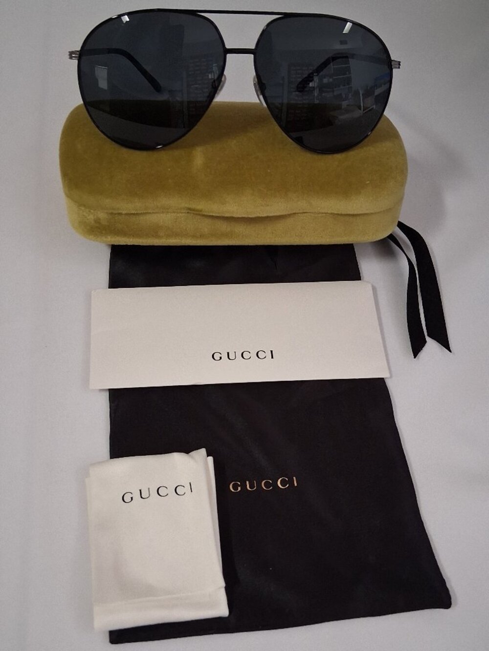 Gucci GG0832S-001 Men’s Sunglasses (64mm) NWOT